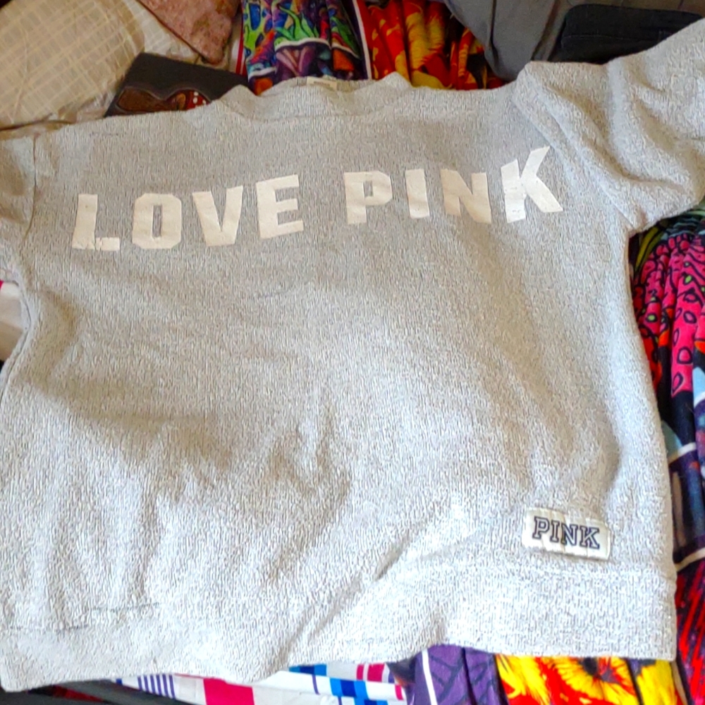 Baggy pink hoodie